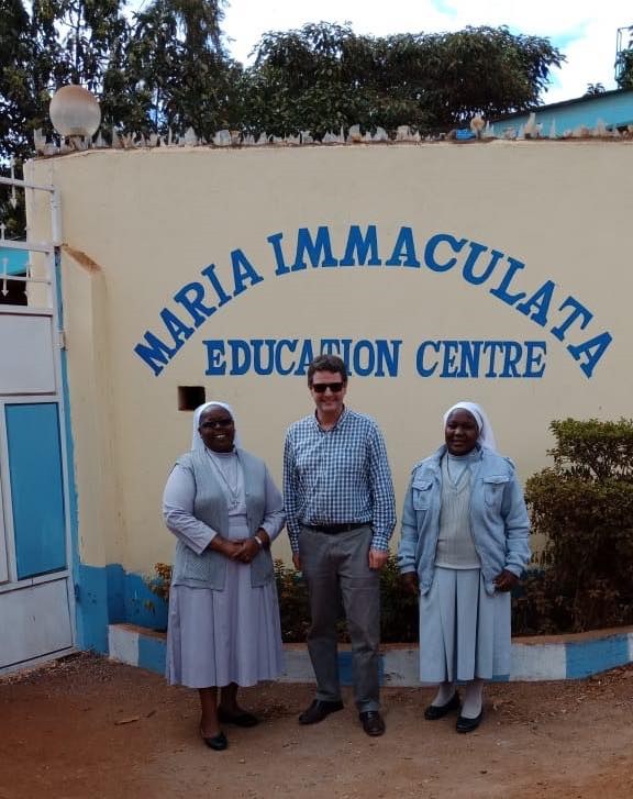 Mr FitzHerbert Birkenhead School visits Maria Immaculata School in Nairobi with Change a Childs Life charity